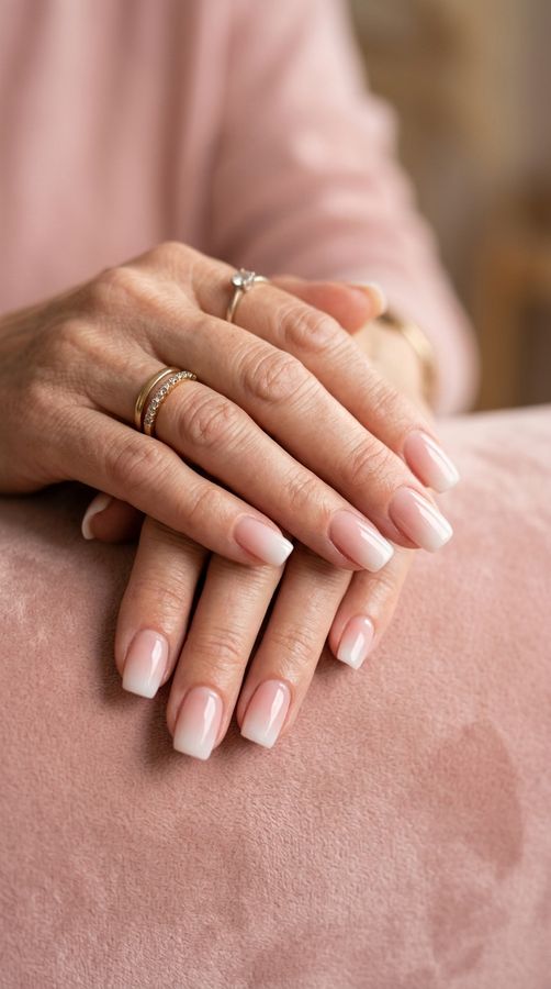 Baby boomer nails Nailsbeauty